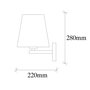 Opviq Profil - 4664 Lámpara de pared moderna e industrial